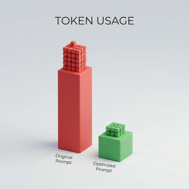 Token Usage Comparison Chart