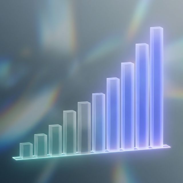 Chart showing interview preparation growth